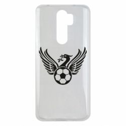 Чехол для Xiaomi Redmi Note 8 Pro Liverpool and soccer ball - PrintSalon
