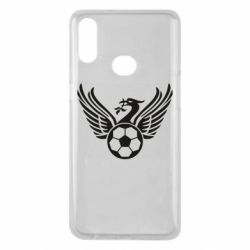 Чехол для Samsung A10s Liverpool and soccer ball - PrintSalon