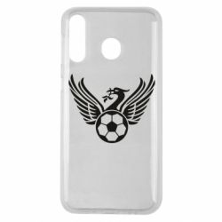 Чехол для Samsung M30 Liverpool and soccer ball-PrintSalon Чехол для Samsung M30 Liverpool and soccer ball