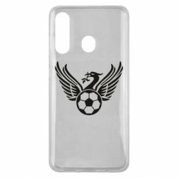 Чехол для Samsung M40 Liverpool and soccer ball - PrintSalon