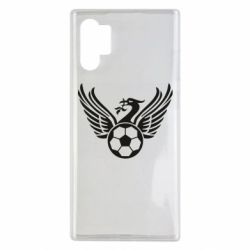 Чехол для Samsung Note 10 Plus Liverpool and soccer ball - PrintSalon