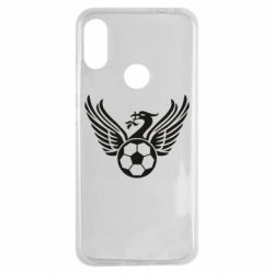 Чехол для Xiaomi Redmi Note 7 Liverpool and soccer ball - PrintSalon