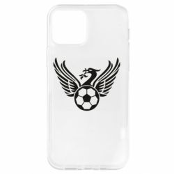 Чехол для iPhone 12 Pro Liverpool and soccer ball - PrintSalon
