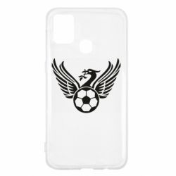 Чехол для Samsung M31 Liverpool and soccer ball
