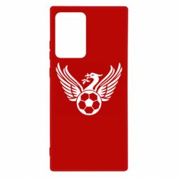 Чехол для Samsung Note 20 Ultra Liverpool and soccer ball - PrintSalon