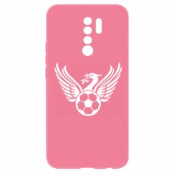 Чехол для Xiaomi Redmi 9 Liverpool and soccer ball - PrintSalon
