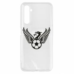 Чехол для Realme 6 Liverpool and soccer ball - PrintSalon