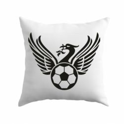 Подушка Liverpool and soccer ball - PrintSalon
