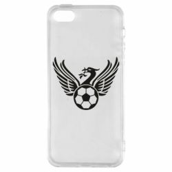 Чехол для iPhone5/5S/SE Liverpool and soccer ball - PrintSalon