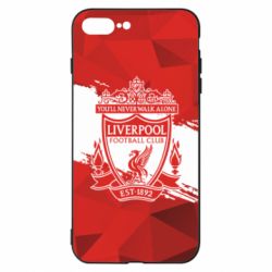 Чехол для iPhone 7 Plus Liverpool low poly red - PrintSalon