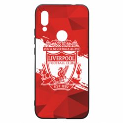 Чехол для Xiaomi Redmi 7 Liverpool low poly red - PrintSalon