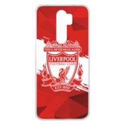 Чехол для Xiaomi Redmi Note 8 Pro Liverpool low poly red - PrintSalon