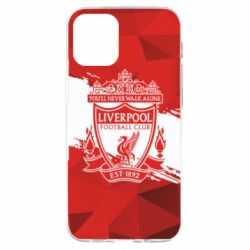 Чехол для iPhone 12 mini Liverpool low poly red - PrintSalon
