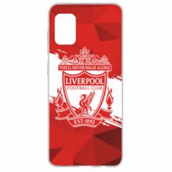 Чехол для Samsung A31 Liverpool low poly red - PrintSalon