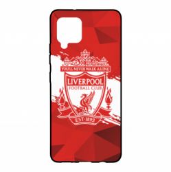 Чехол для Samsung A42 5G Liverpool low poly red - PrintSalon