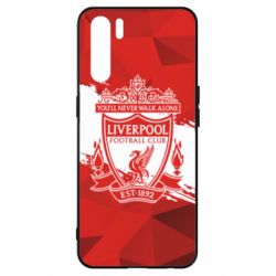 Чохол для Oppo A91 / Reno3Liverpool low poly red