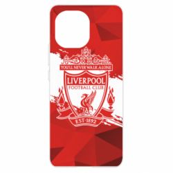 Чехол для Xiaomi Mi11 Liverpool low poly red