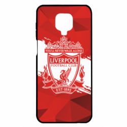 Чехол для Xiaomi Redmi Note 9S/9Pro/9Pro Max Liverpool low poly red - PrintSalon