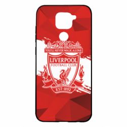 Чохол для Xiaomi Redmi Note 9 / Redmi 10X Liverpool low poly red
