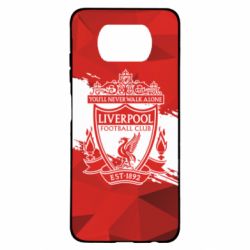 Чехол для Xiaomi Poco X3 Liverpool low poly red - PrintSalon