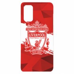 Чехол для Realme 7 Pro Liverpool low poly red - PrintSalon