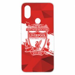 Чехол для Xiaomi Mi A2 Liverpool low poly red - PrintSalon