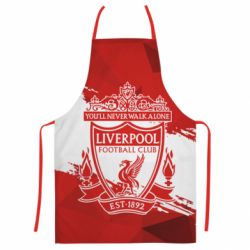 Фартук с 3D принтом Liverpool low poly red - PrintSalon
