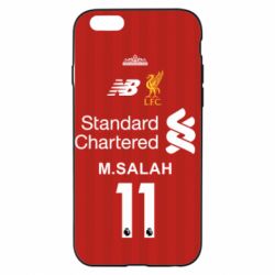Чехол для iPhone 6/6S Liverpool M.Salah football uniform - PrintSalon