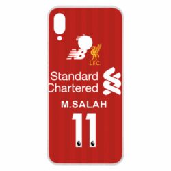Чехол для Huawei P Smart Plus 2018 Liverpool M.Salah football uniform - PrintSalon