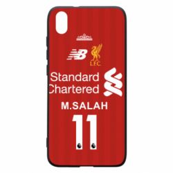 Чехол для Xiaomi Redmi 7A Liverpool M.Salah football uniform - PrintSalon
