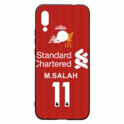 Чехол для Xiaomi Redmi 7 Liverpool M.Salah football uniform - PrintSalon