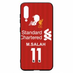 Чехол для Samsung A60 Liverpool M.Salah football uniform - PrintSalon