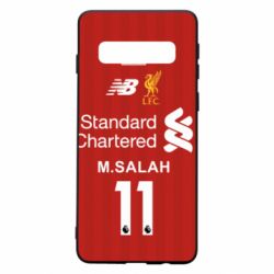 Чехол для Samsung S10 Liverpool M.Salah football uniform - PrintSalon