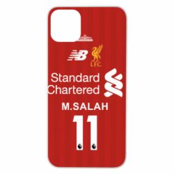 Чехол для iPhone 11 Pro Max Liverpool M.Salah football uniform - PrintSalon