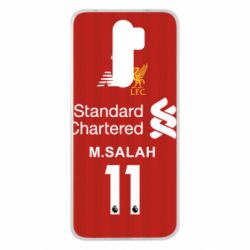Чехол для Xiaomi Redmi Note 8 Pro Liverpool M.Salah football uniform - PrintSalon