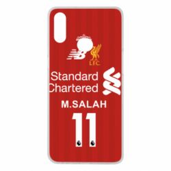 Чехол для Samsung A10s Liverpool M.Salah football uniform - PrintSalon