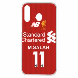 Чехол для Samsung M30 Liverpool M.Salah football uniform - PrintSalon