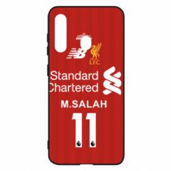 Чехол для Samsung M40 Liverpool M.Salah football uniform - PrintSalon