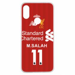 Чехол для Xiaomi Redmi Note 7 Liverpool M.Salah football uniform - PrintSalon