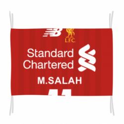 Флаг Liverpool M.Salah football uniform - PrintSalon