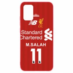 Чехол для Samsung A02s/M02s Liverpool M.Salah football uniform - PrintSalon