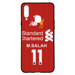 Чехол для Samsung A20s Liverpool M.Salah football uniform - PrintSalon