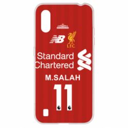 Чехол для Samsung A01/M01 Liverpool M.Salah football uniform