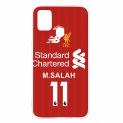 Чехол для Samsung M31 Liverpool M.Salah football uniform - PrintSalon