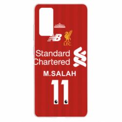 Чехол для Samsung S20 FE Liverpool M.Salah football uniform - PrintSalon
