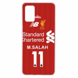 Чехол для Samsung S20+ Liverpool M.Salah football uniform - PrintSalon
