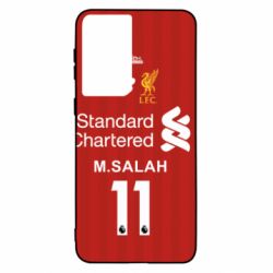 Чехол для Samsung S21 Liverpool M.Salah football uniform - PrintSalon