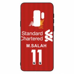 Чехол для Samsung S9+ Liverpool M.Salah football uniform - PrintSalon