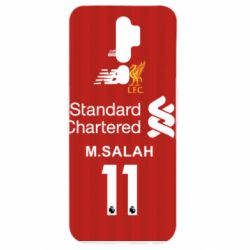 Чехол для Oppo A5/A9 2020 Liverpool M.Salah football uniform - PrintSalon
