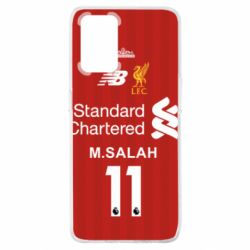 Чехол для Oppo A74 4G Liverpool M.Salah football uniform - PrintSalon
